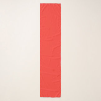 Modern Red Monochrome Scarf