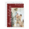 Modern Red Script Happy Holidays Photo Collage 