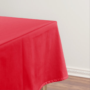 Modern red & white stars pattern cute fun holiday tablecloth