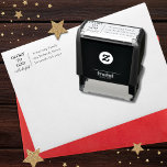 Modern Religious Christmas Return Address Self-inking Stamp<br><div class="desc">This religious Christmas return address self-inking stamp will add a special touch to your faith-based Christmas card envelopes. Features the Bible verse "Glory to God in the highest" in a classic serif font and a modern, handwritten calligraphy script font. Designed as part of my Gold Simplicity Christmas collection for Christians...</div>