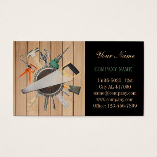 Carpentry Business Cards &amp; Templates | Zazzle