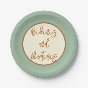 Modern Retro Chili Lime Paper Plates