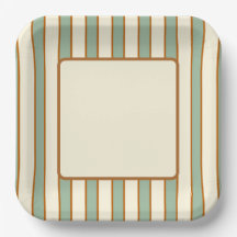 Modern Retro Chili Lime Stripe