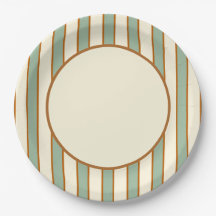 Modern Retro Chili Lime Stripe