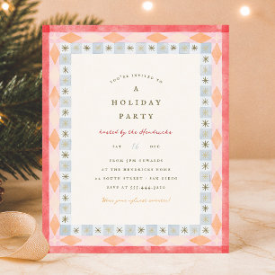 Modern Retro Colorful Budget Holiday Christmas