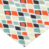 modern retro colorful diamonds geometric pattern tablecloth (Angled)