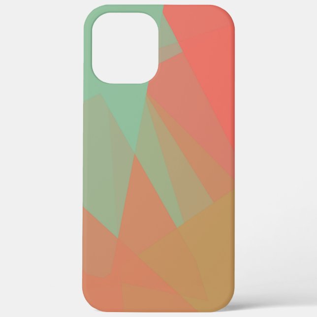 Modern Retro Colors Geometric #13 Case-Mate iPhone Case (Back)