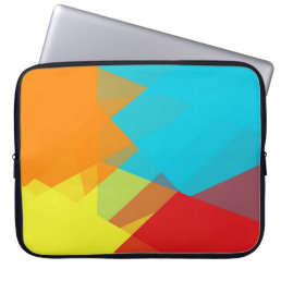 Modern Retro Colors Geometric #14 Laptop Sleeve