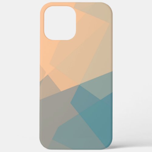 Modern Retro Colors Geometric 20 iPhone 12 Pro Max Case