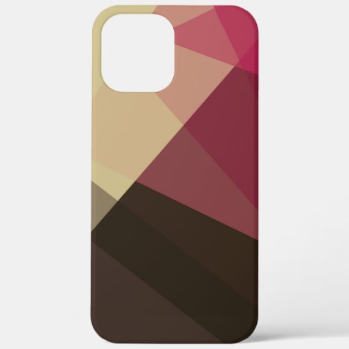 Modern Retro Colors Geometric 29 iPhone 12 Pro Max Case