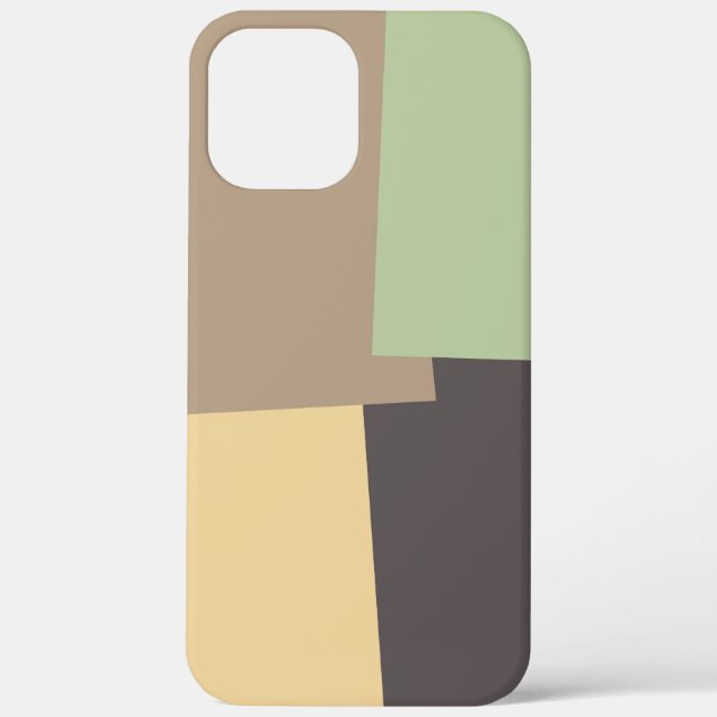 Modern Retro Colors Geometric #31 Case-Mate iPhone Case (Back)