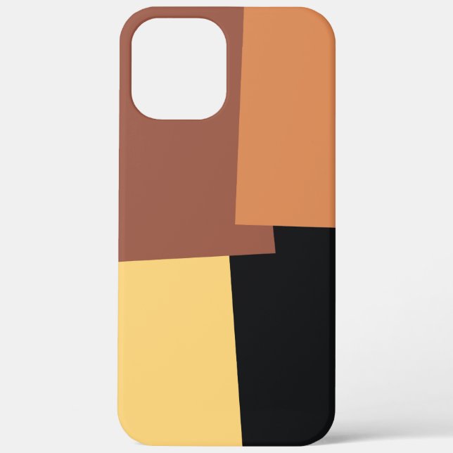 Modern Retro Colors Geometric #6 Case-Mate iPhone Case (Back)