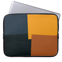 Modern Retro Colors Geometric #9 Laptop Sleeve