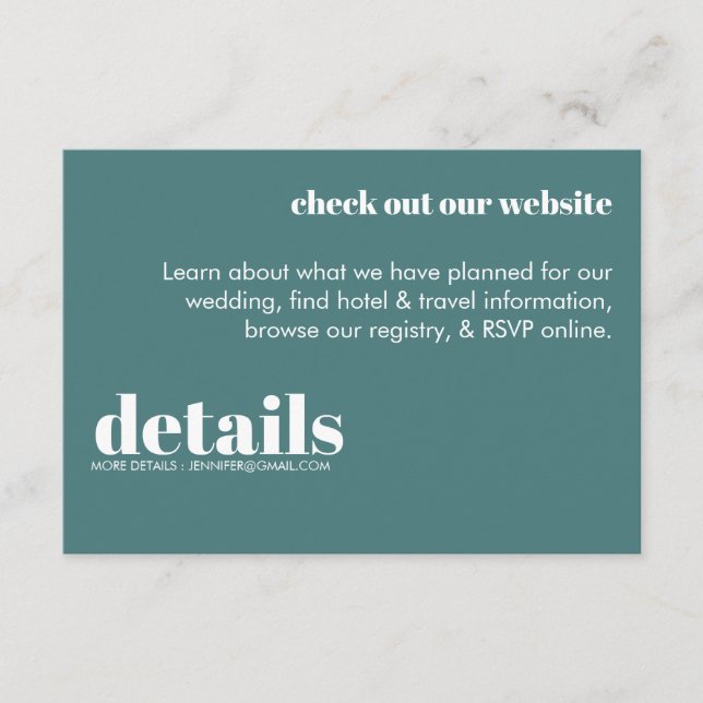 Modern Retro Enclosure Card  (Front)