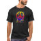 Modern Retro Peace Sign Text Birds & Flowers II