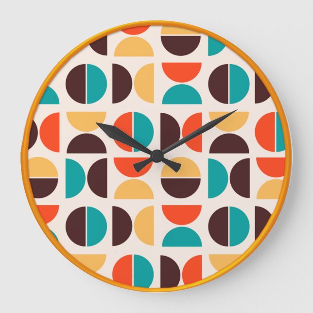 Modern Retro Style Large Clock (Front)