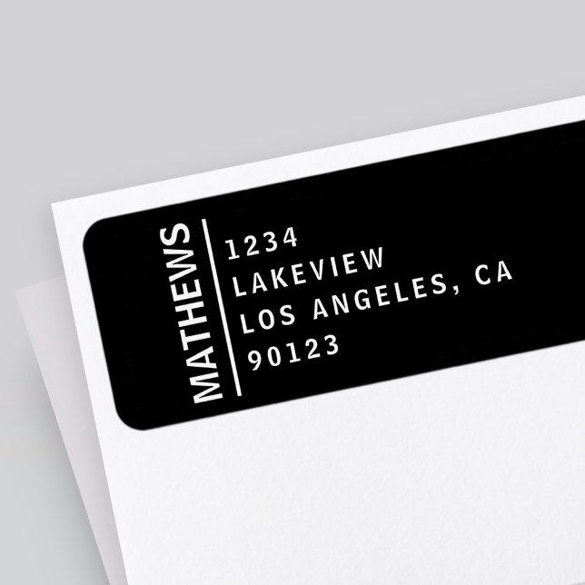 Modern Return Address Label (Creator Uploaded)