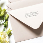 Modern Return Address  Self-inking Stamp