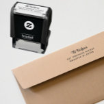 Modern Return Address  Self-inking Stamp
