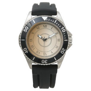 Modern Roman Number Unisex   Watch