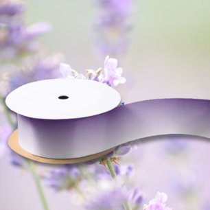 modern romantic summer lilac ombre purple satin ribbon