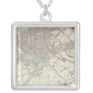 Modern Rome Silver Plated Necklace