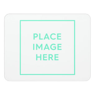 Modern Room Sign, Foam Adhesive Door Sign