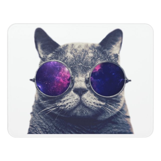 Modern Room Sign, Foam Adhesive Door Sign (Contemporary Front)