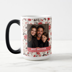 Modern Rose Bouquet Pop Photo Stanley Coffee Color Morph Mug