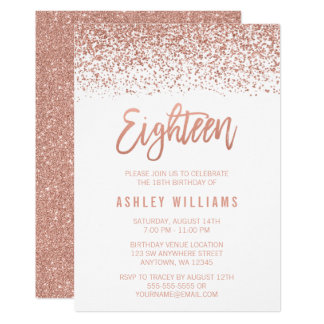 invitation bday card