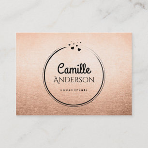 Modern Rose Gold Versatile Gift Certificate