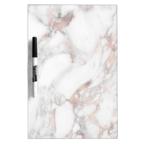 Modern Rose Marble Background Template Elegant Dry Erase Board