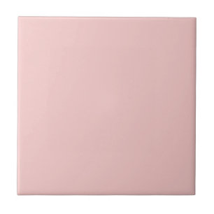 Modern Rose Quartz Pink Plain Solid Color Ceramic Tile