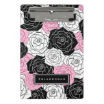 Modern roses mini clipboard