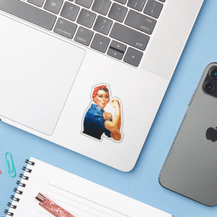 Modern Rosie the Riveter Sticker