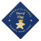 Modern Royal Blue and Gold Graduation Star