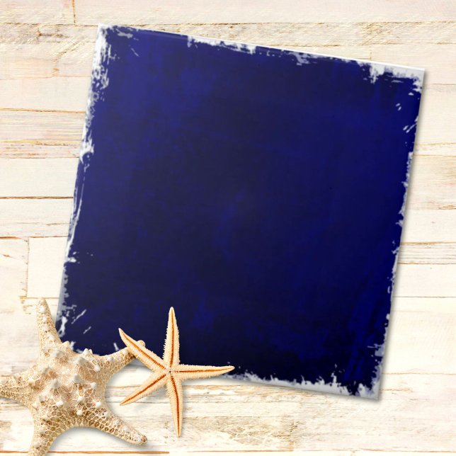 Modern Rustic Beach Coastal Ocean Blue Ceramic Tile (Modern Rustic Beach Coastal Ocean Blue Ceramic Tile)