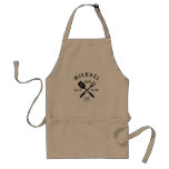 Modern Rustic BEST DAD EVER Father's Day Adult Apron