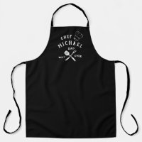 Personalized Chef Apron Custom Cooking Baking Apron Gifts for Him for Dad  for Husband Mens Womans Apron Gift Idea FREE Shipping 