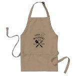 Modern Rustic Chef BEST DAD EVER Father's Day Adult Apron