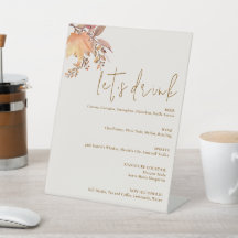 Modern Rustic Fall Boho Flower Wedding 
