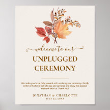 Modern Rustic Fall Boho Flower Wedding 