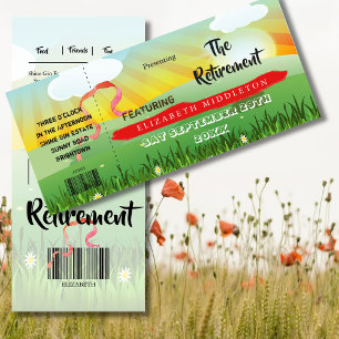 Modern Rustic Festival Retirement Party