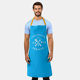 Modern Rustic GRILLMASTER Custom Cool Adult Apron