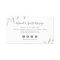 Modern Rustic Minimal Greenery Massage Therapist