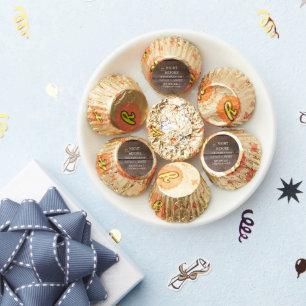 Modern Rustic the Night Before Wedding Party  Reese's Peanut Butter Cups