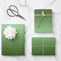 White Light Sage Solid Color Green Christmas Wrapping Paper Sheets