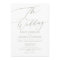 Modern Sage Green Calligraphy Simple Wedding
