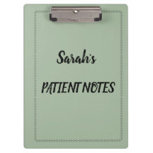 Modern Sage Green Personalized