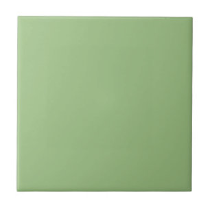 Modern Sage Green Plain Solid Color Ceramic Tile